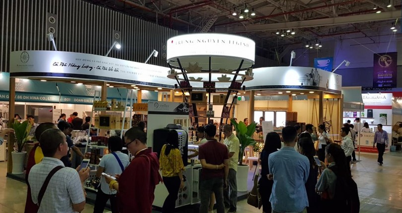 Trải nghiệm không gian ảo Bảo Tàng Thế Giới coffee show Việt Nam 2018